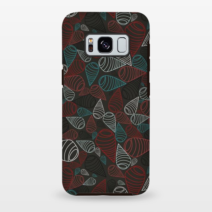 Galaxy S8 plus StrongFit Abstract Swirls  by TMSarts