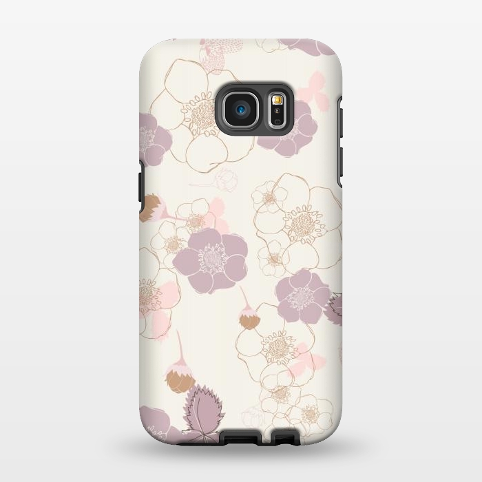 Galaxy S7 EDGE StrongFit Strawberry Fields Forever by Paula Ohreen