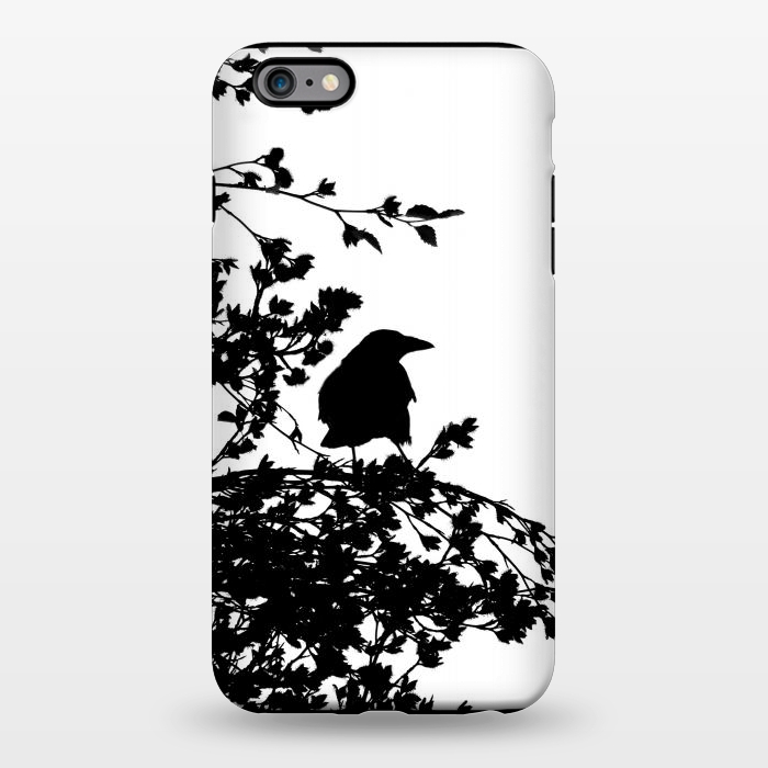 iPhone 6/6s plus StrongFit Black And White Bird by Andrea Haase