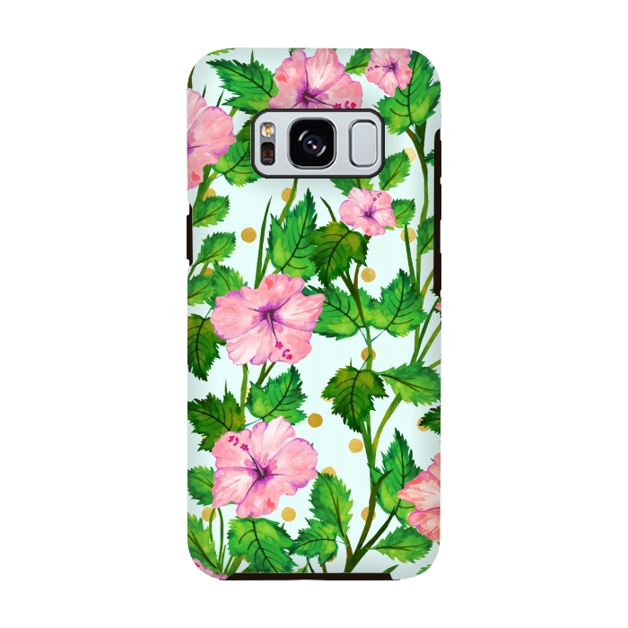 Galaxy S8 StrongFit Blush Blossom by Uma Prabhakar Gokhale