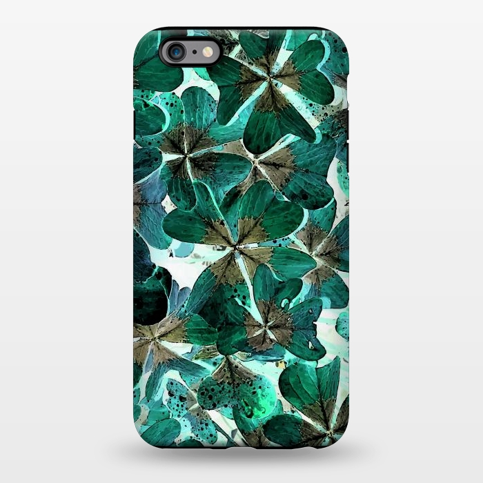 iPhone 6/6s plus StrongFit Lucky Leaves v1 by Creativeaxle