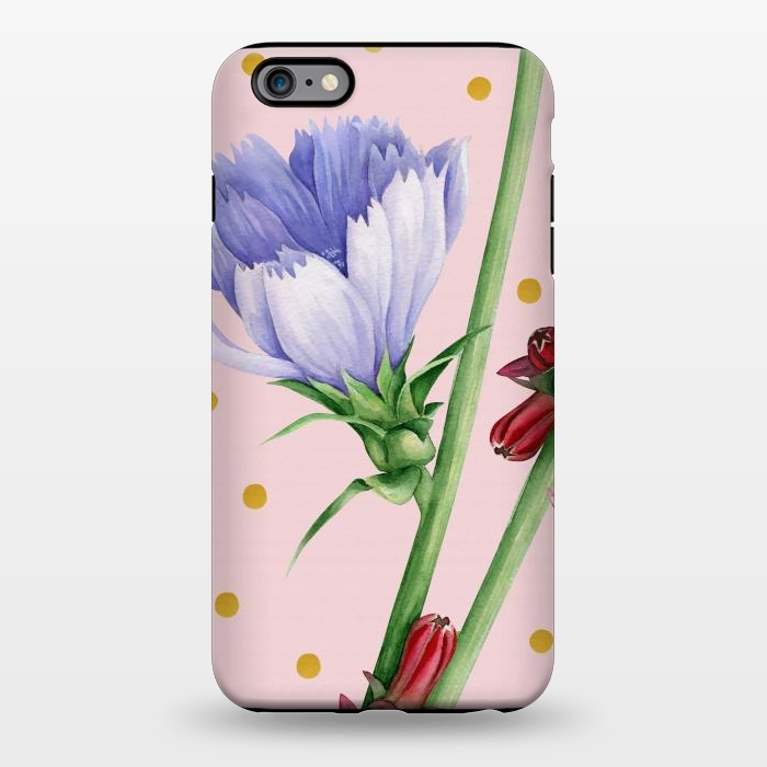 iPhone 6/6s plus StrongFit Purple Chicory by Creativeaxle