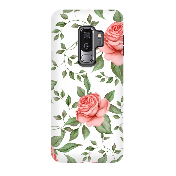 Galaxy S9 plus StrongFit The English Garden by Creativeaxle