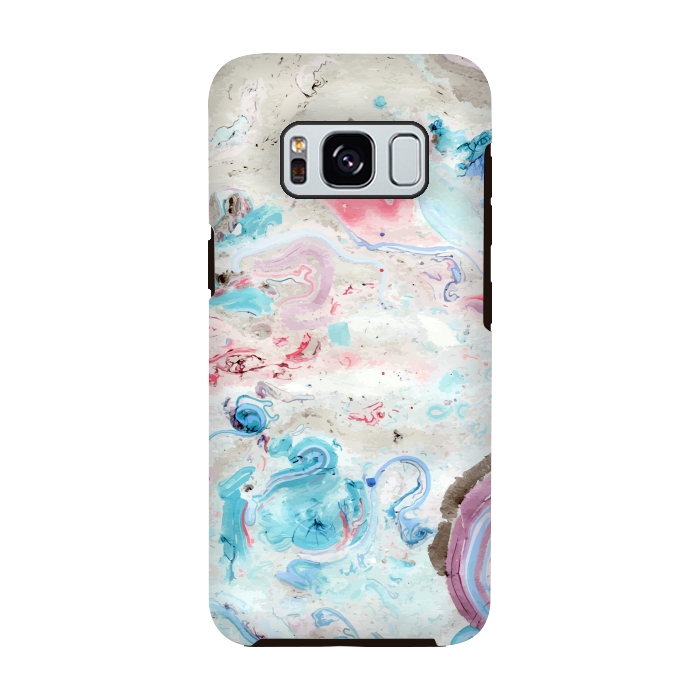 Galaxy S8 StrongFit Marble Pattern-v1 by Creativeaxle