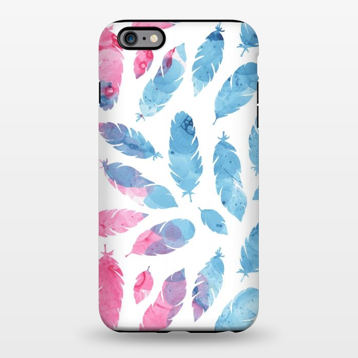 iPhone 6/6s plus StrongFit Peaceful Feather by Creativeaxle