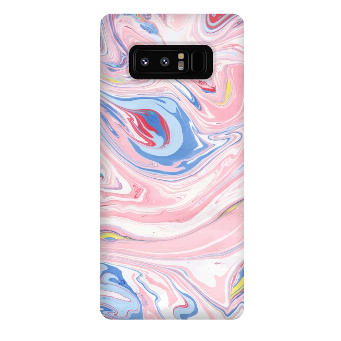Galaxy Note 8 StrongFit Marble Pattern-v2 by Creativeaxle