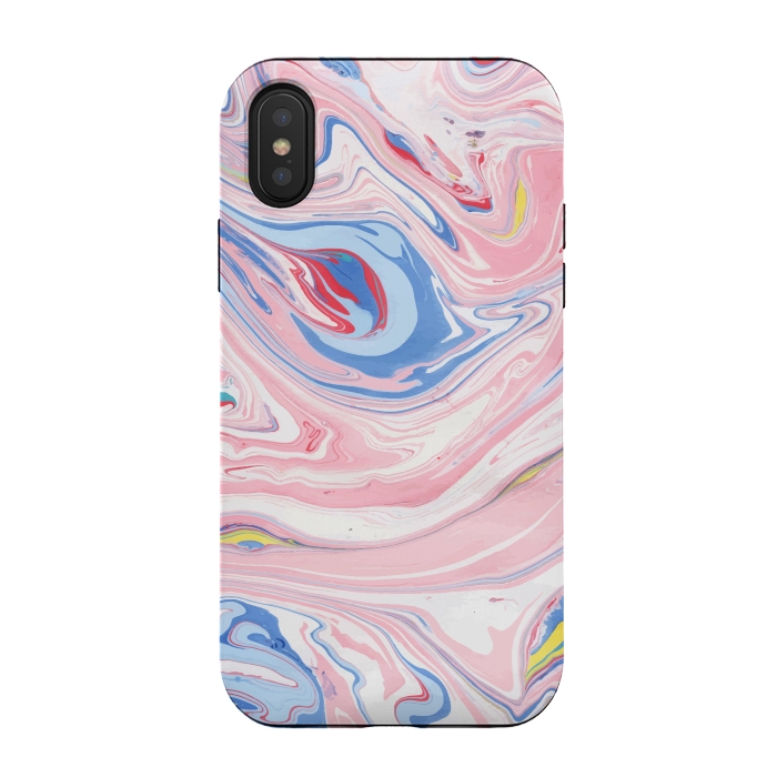 iPhone Xs / X StrongFit Marble Pattern-v2 by Creativeaxle