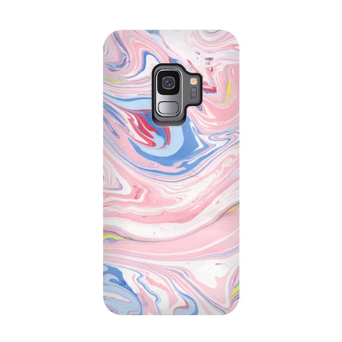 Galaxy S9 StrongFit Marble Pattern-v2 by Creativeaxle