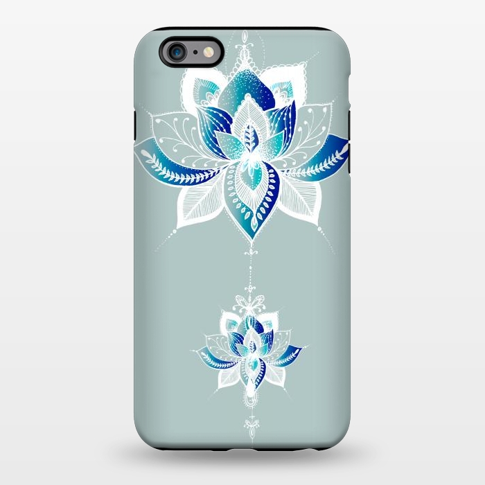 iPhone 6/6s plus StrongFit Saige Lotus Flower  by Rose Halsey