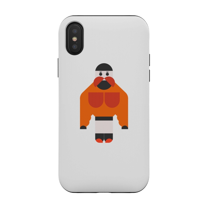 iPhone Xs / X StrongFit Strong Man by TMSarts