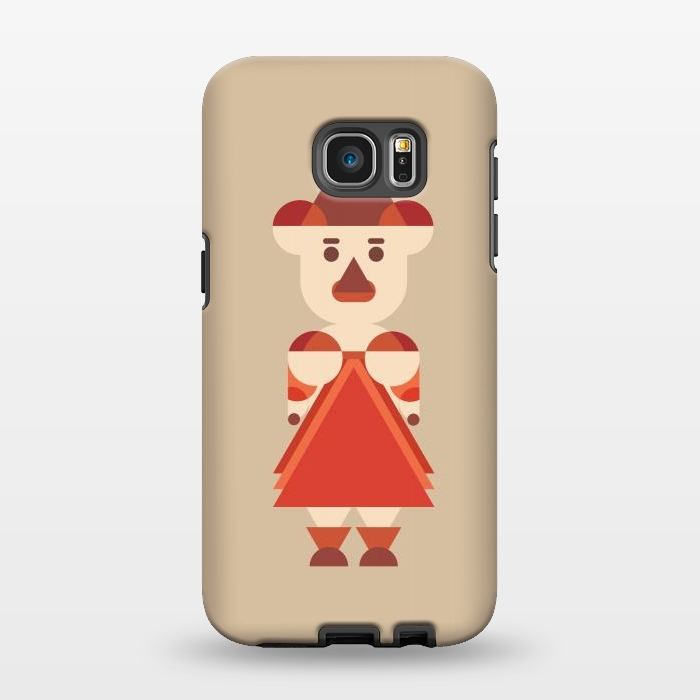 Galaxy S7 EDGE StrongFit kids Traditional by TMSarts