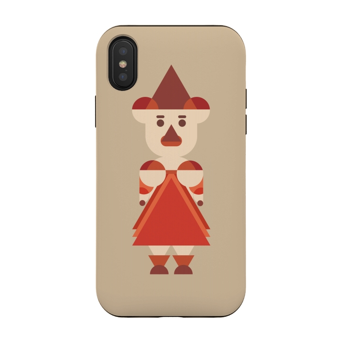 iPhone Xs / X StrongFit kids Traditional by TMSarts