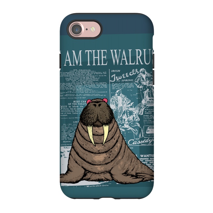 iPhone 7 StrongFit I am the walrus by Mangulica