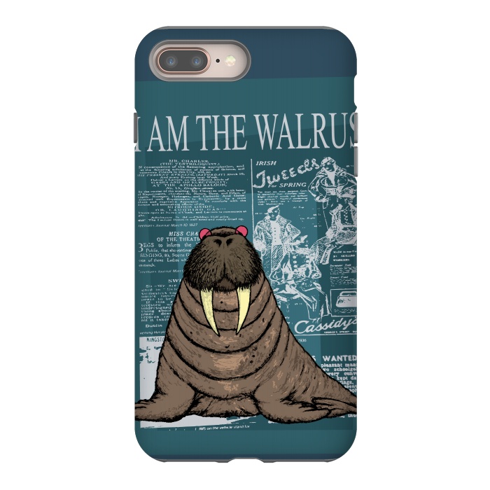 iPhone 7 plus StrongFit I am the walrus by Mangulica
