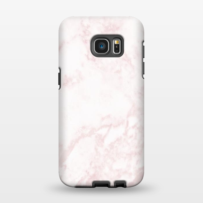 Galaxy S7 EDGE StrongFit Rose-gold Marble Deluxe by Dushan Medich