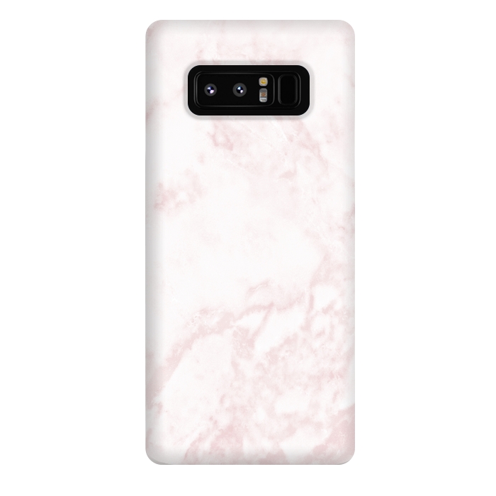 Galaxy Note 8 StrongFit Rose-gold Marble Deluxe by Dushan Medich