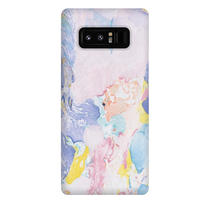 Galaxy Note 8 StrongFit Colorful Marble Paper Texture by Dushan Medich