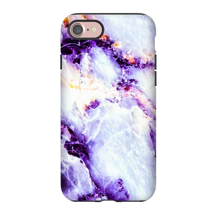 iPhone 7 StrongFit Marble violet by Mmartabc