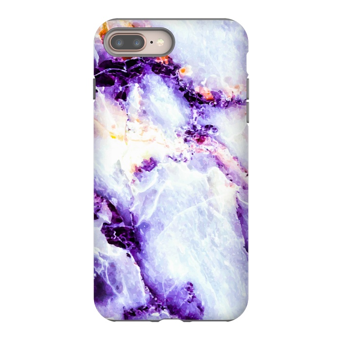 iPhone 7 plus StrongFit Marble violet by Mmartabc