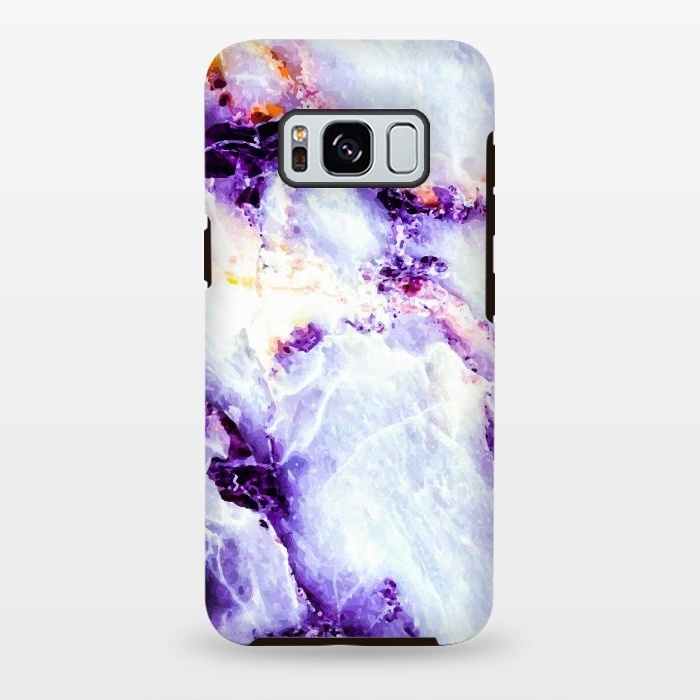 Galaxy S8 plus StrongFit Marble violet by Mmartabc