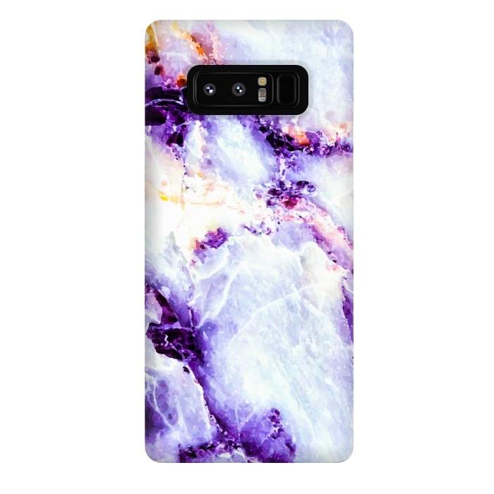 Galaxy Note 8 StrongFit Marble violet by Mmartabc