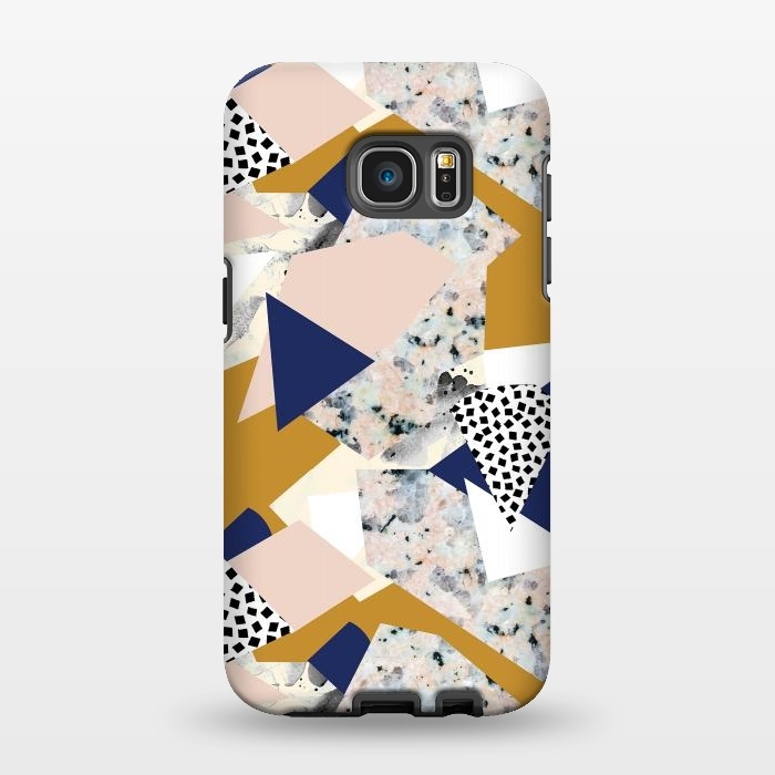 Galaxy S7 EDGE StrongFit Shape of abstract textures  by Mmartabc