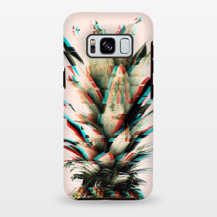 Galaxy S8 plus StrongFit Glitch pineapple by Mmartabc