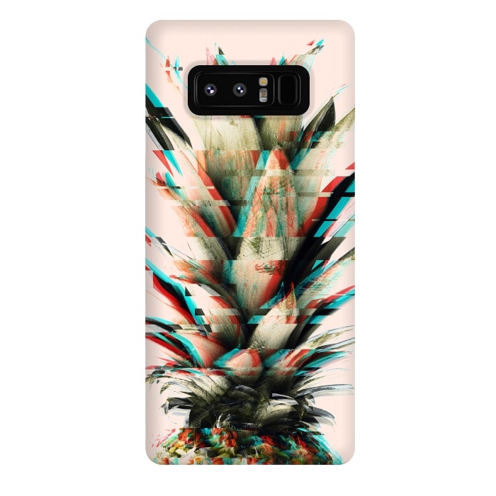 Galaxy Note 8 StrongFit Glitch pineapple by Mmartabc