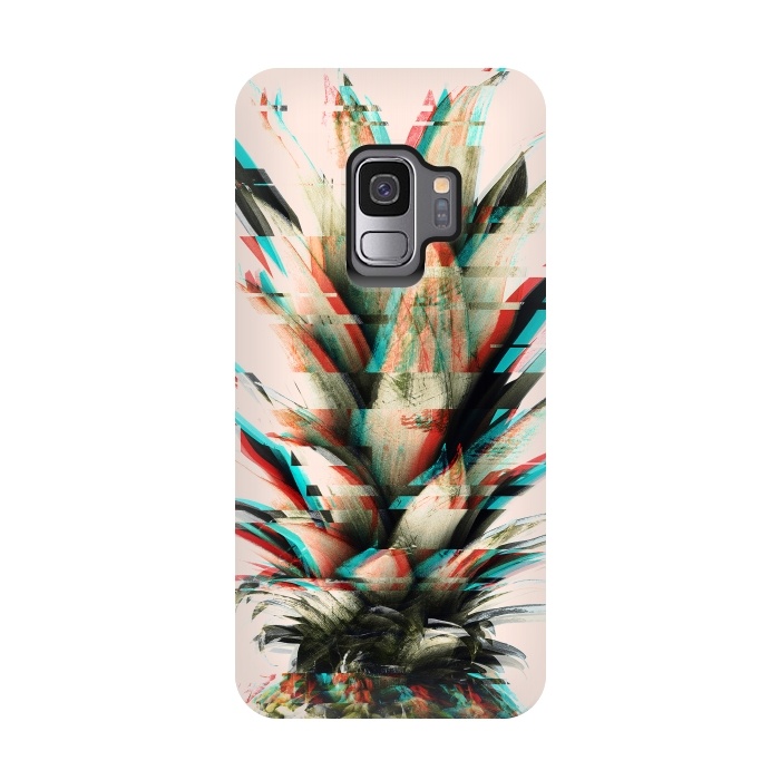 Galaxy S9 StrongFit Glitch pineapple by Mmartabc
