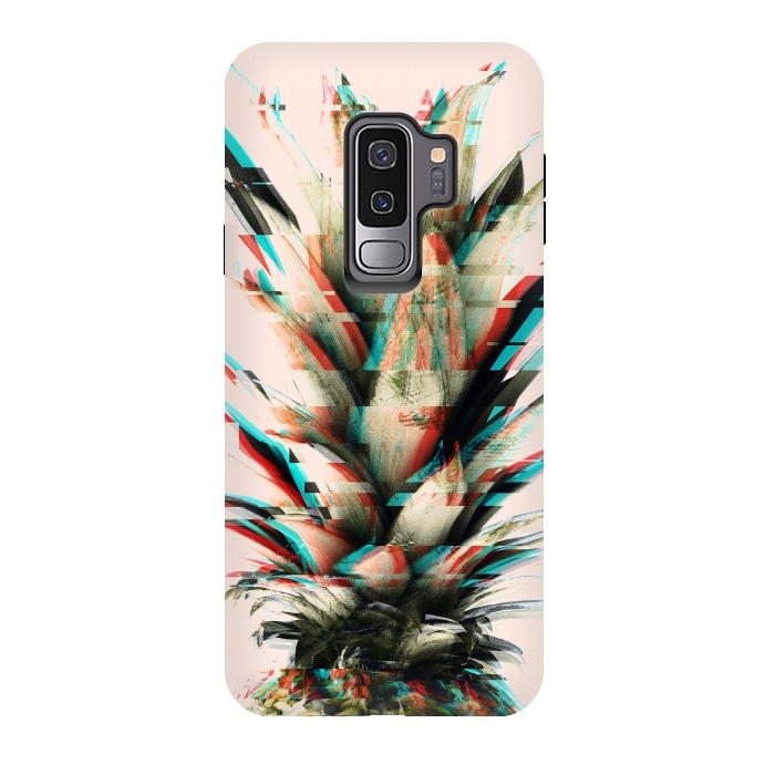 Galaxy S9 plus StrongFit Glitch pineapple by Mmartabc