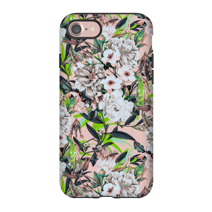 iPhone 7 StrongFit Flowering bouquet pink by Mmartabc