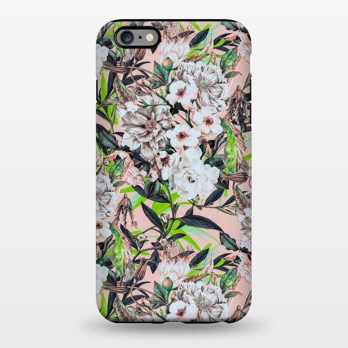 iPhone 6/6s plus StrongFit Flowering bouquet pink by Mmartabc