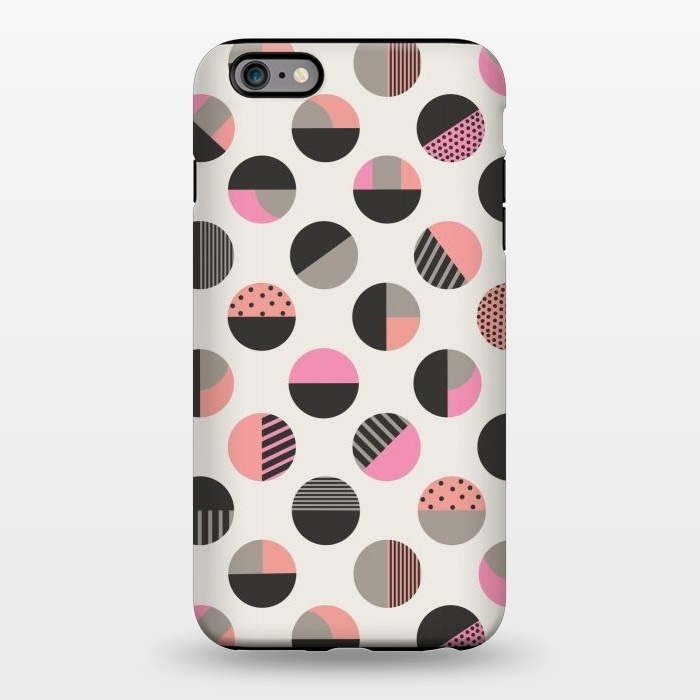 iPhone 6/6s plus StrongFit Circles of geometric patterns by Mmartabc