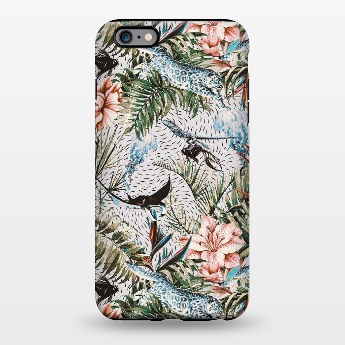 iPhone 6/6s plus StrongFit Paradisiacal flora and fauna  by Mmartabc
