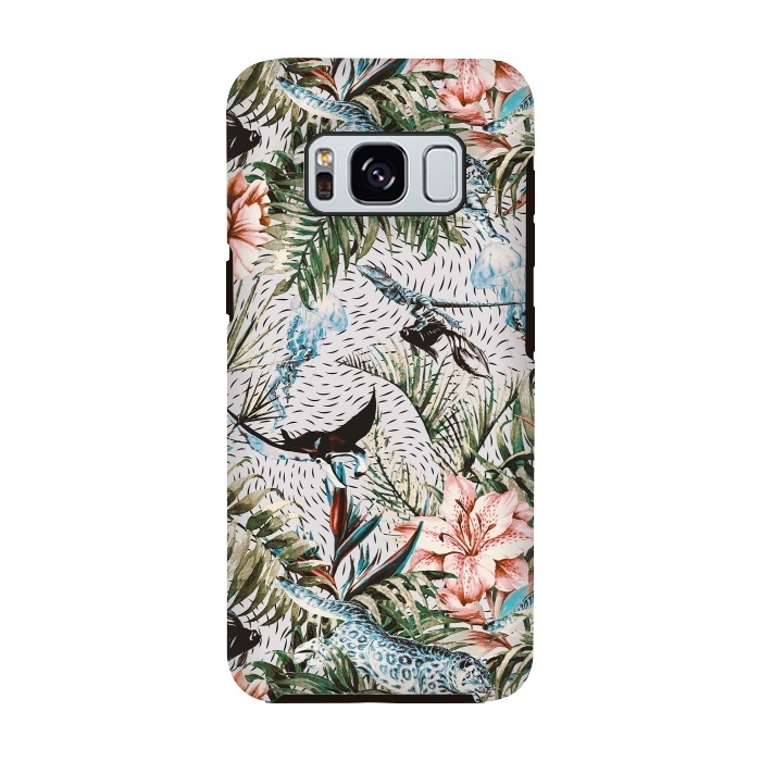 Galaxy S8 StrongFit Paradisiacal flora and fauna  by Mmartabc
