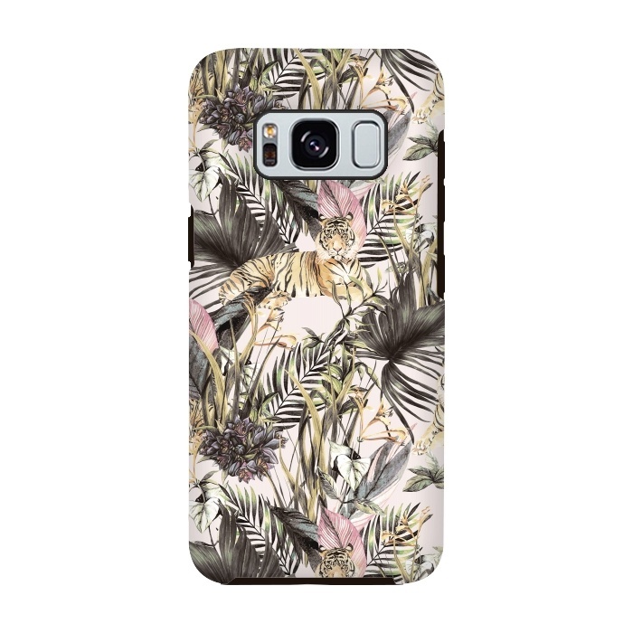Galaxy S8 StrongFit Tiger of the jungle 04  by Mmartabc