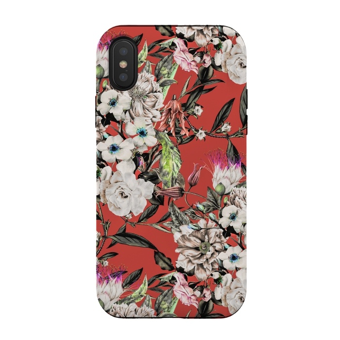iPhone Xs / X StrongFit Flower bouquet by Mmartabc