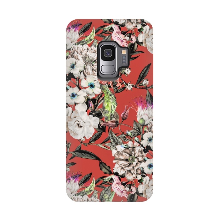 Galaxy S9 StrongFit Flower bouquet by Mmartabc