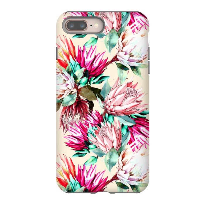iPhone 7 plus StrongFit King proteas bloom II by Mmartabc