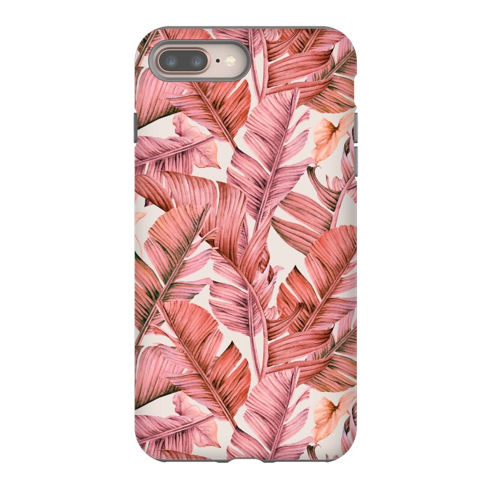 iPhone 7 plus StrongFit Jungle paradise pink by Mmartabc