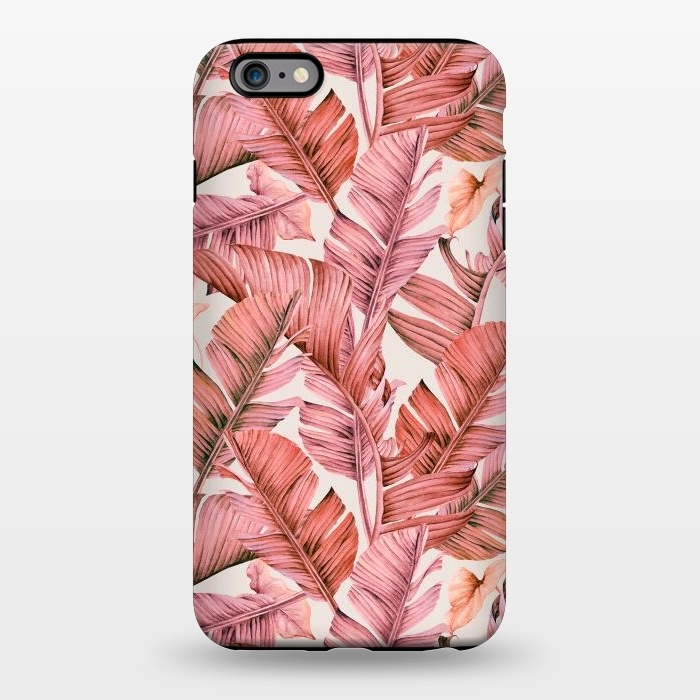 iPhone 6/6s plus StrongFit Jungle paradise pink by Mmartabc