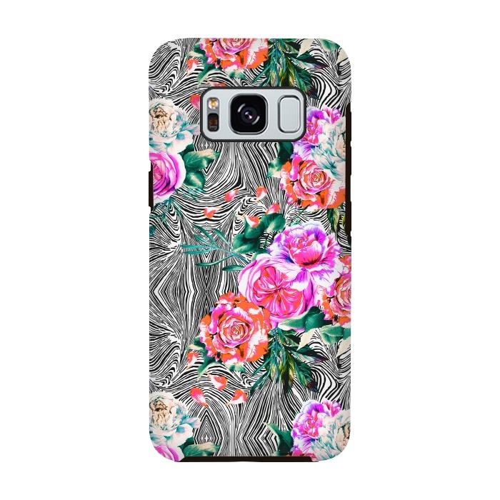 Galaxy S8 StrongFit Flowery on linear mosaic by Mmartabc