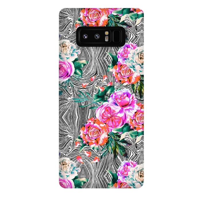 Galaxy Note 8 StrongFit Flowery on linear mosaic by Mmartabc