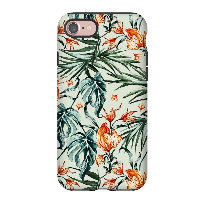 iPhone 7 StrongFit Exotic flower nature-07 by Mmartabc