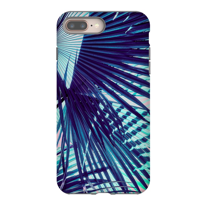 iPhone 7 plus StrongFit Palm leaf on the beach by Mmartabc