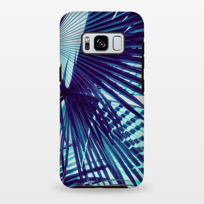 Galaxy S8 plus StrongFit Palm leaf on the beach by Mmartabc