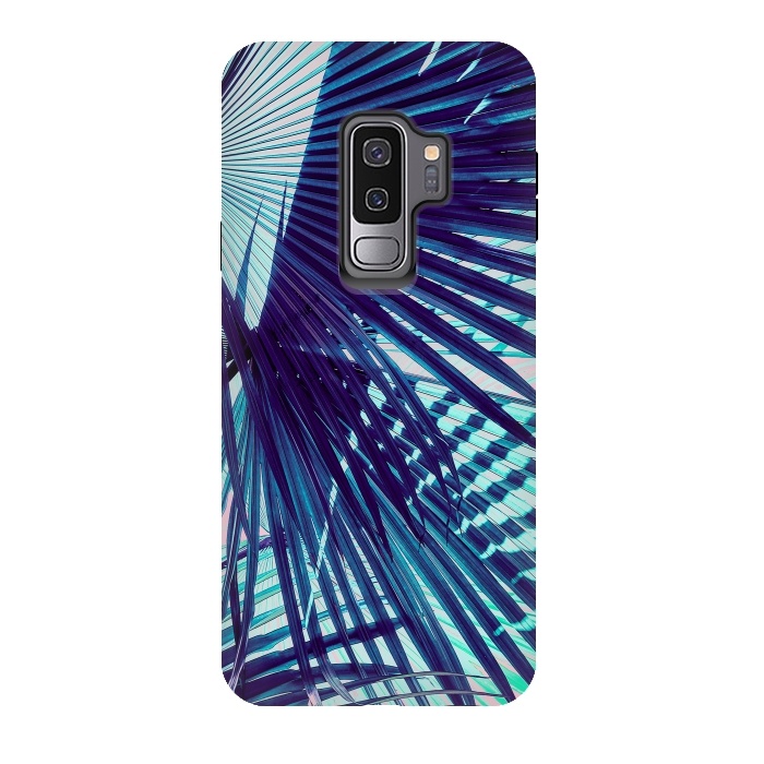 Galaxy S9 plus StrongFit Palm leaf on the beach by Mmartabc