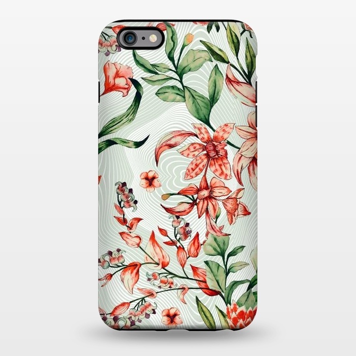iPhone 6/6s plus StrongFit Exotic tropical bloom 027 by Mmartabc