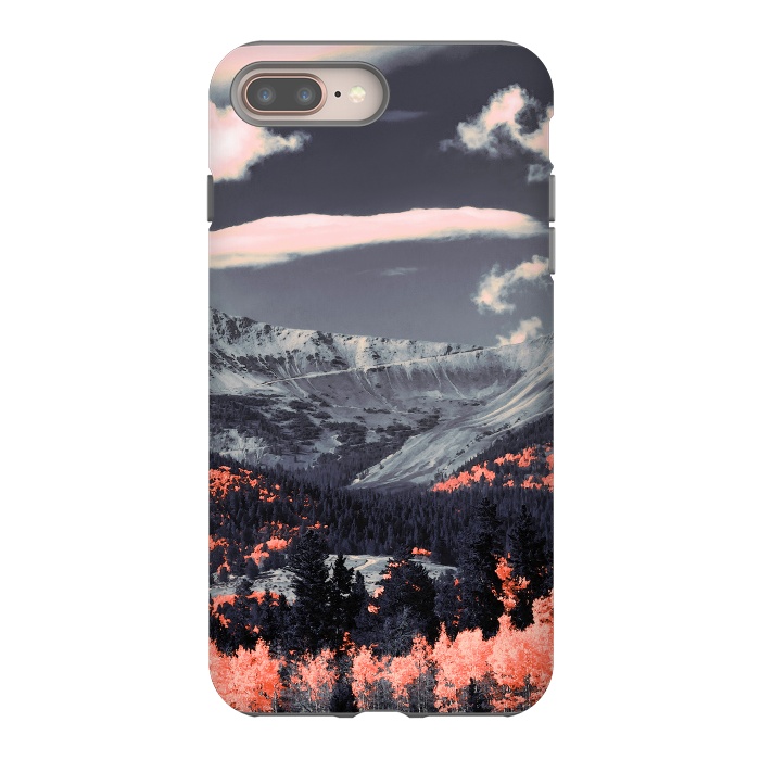 iPhone 7 plus StrongFit Vibrant mountainous landscape by Mmartabc