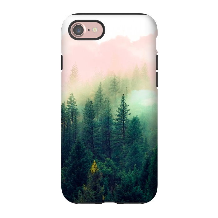 iPhone 7 StrongFit Mountain landscape painting  by Mmartabc